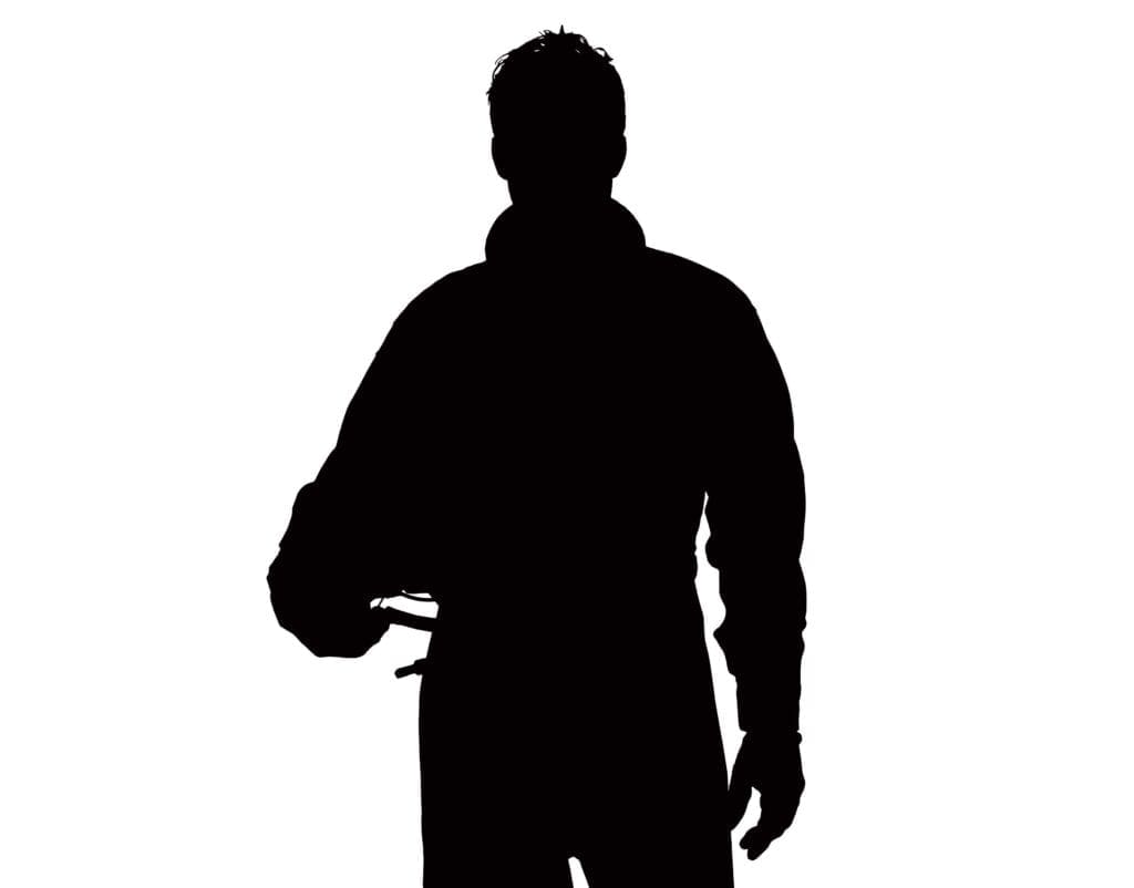 A man standing in front of the camera.