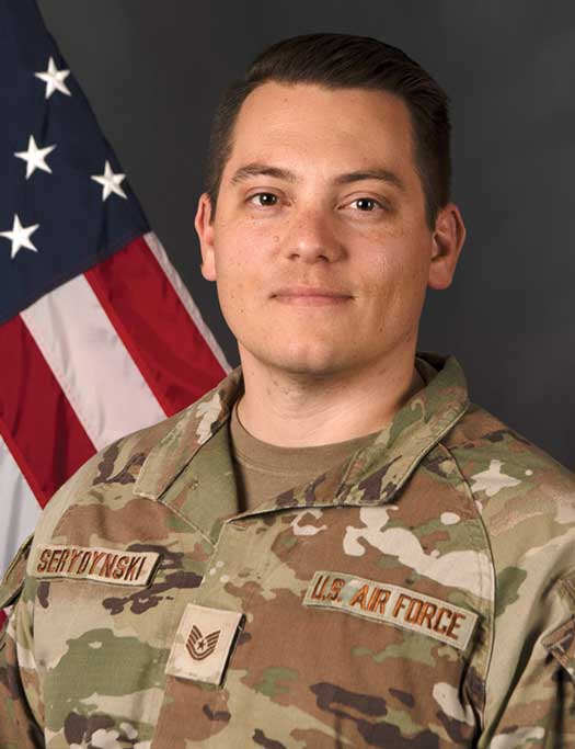 TSgt Adam R. Serydynski.