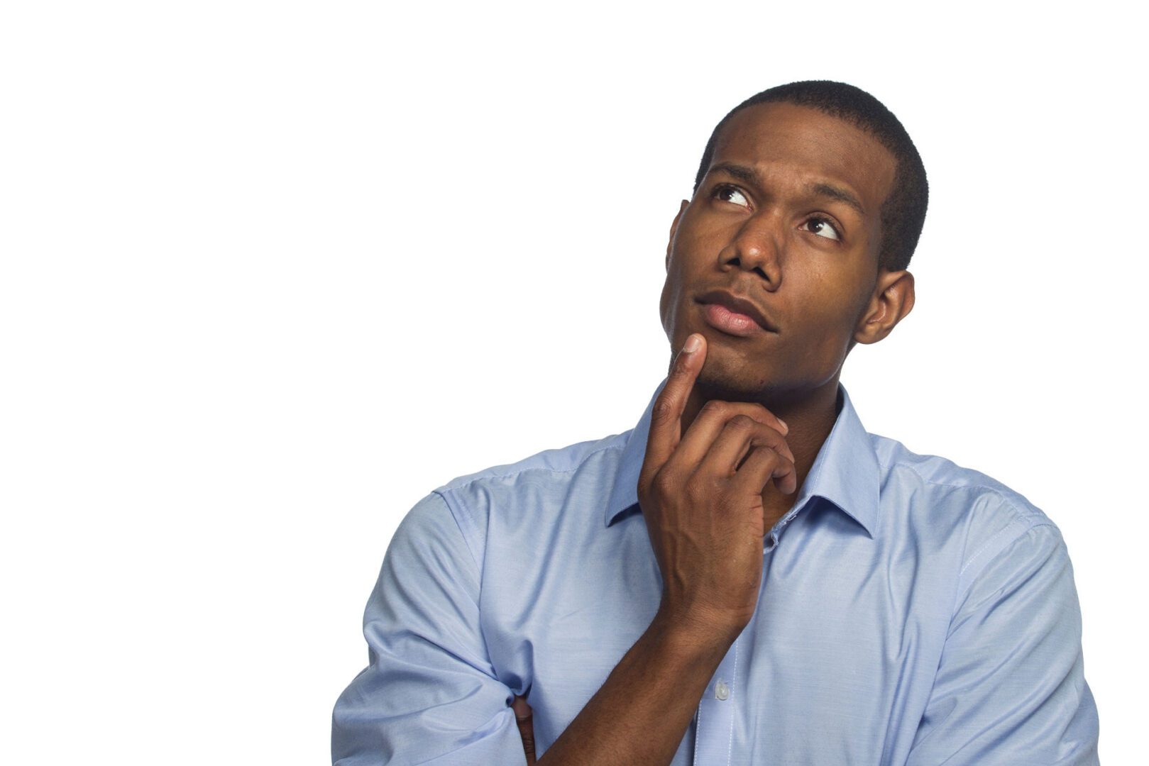 A man who appears to be thinking.