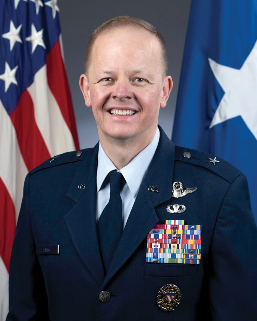 Portrait of Brig. Gen. Derek M. Salmi.